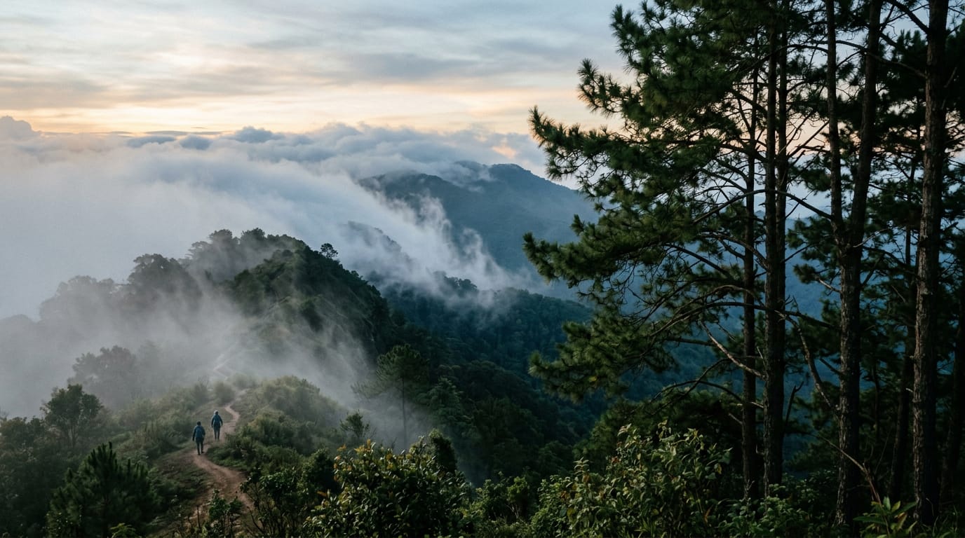 Doi Pui to Doi Suthep Traverse