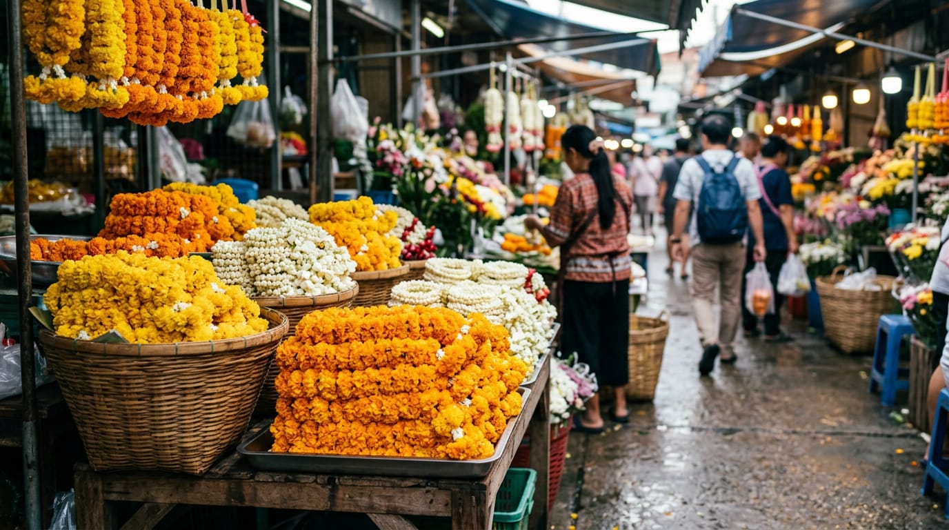 Chiang Mai Flower Market