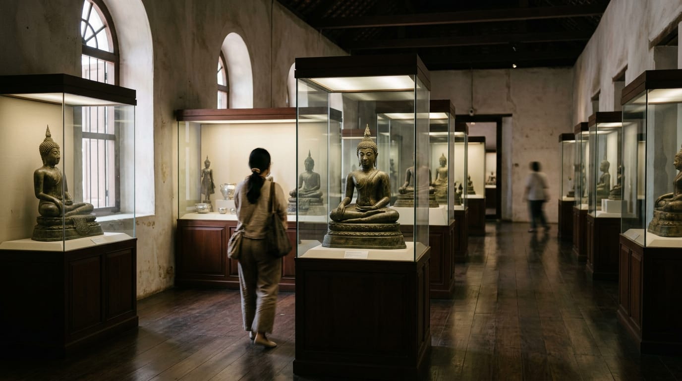 Lanna-style museum building in Chiang Mai